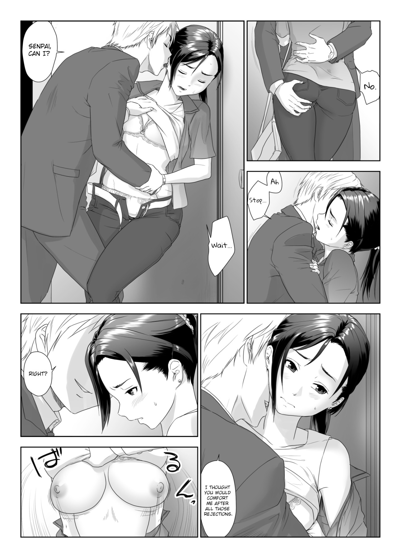 Hentai Manga Comic-A Wife Moaning To Another Man's Cock 1-Read-18